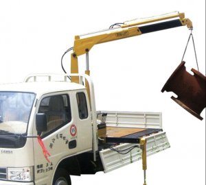 1 ton Knuckle boom truck mounted crane