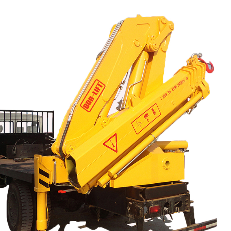 4 ton knuckle boom truck mounted crane