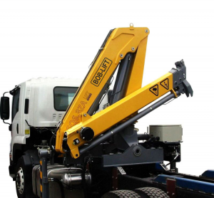 6.3 ton knuckle boom truck mounted crane