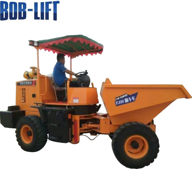 BOB-LIFT mini 5 ton hydraulic dumper with canopy