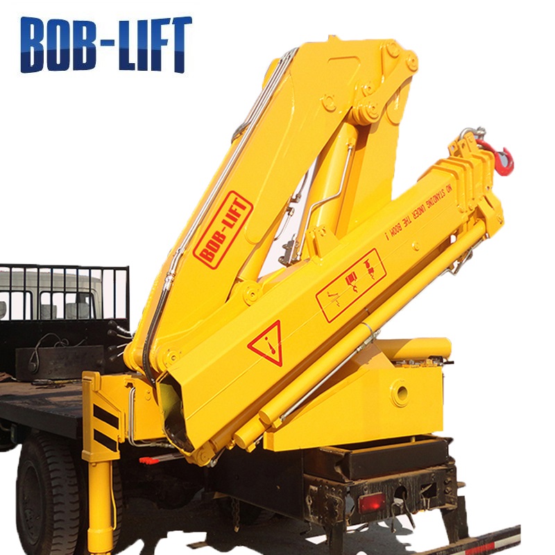 4 ton small truck crane 4 ton Hydraulic Arm Mounted Crane for Truck Sale