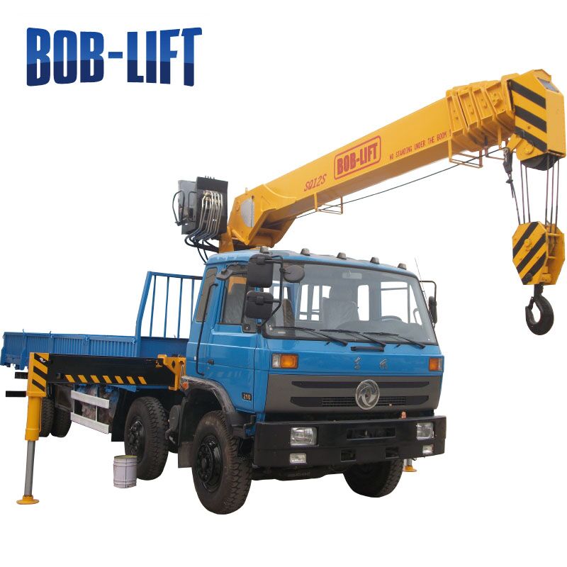 Crane 8 ton hydraulic telescopic boom truck mounted crane