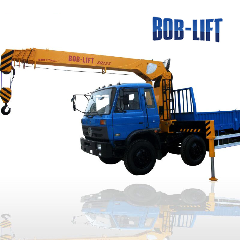 BOB-LIFT 12 ton Telescopic Boom Truck Mounted Crane