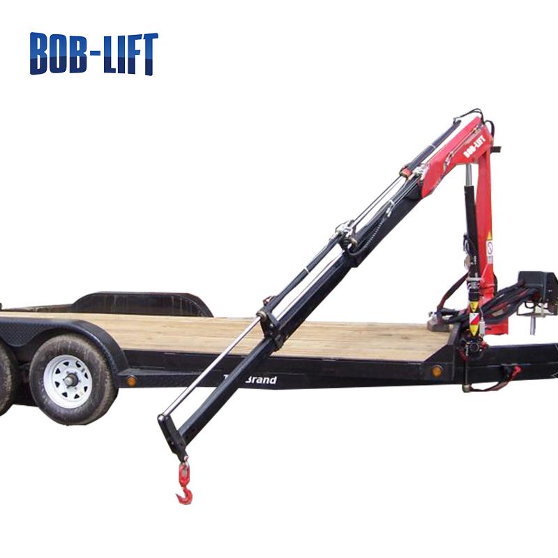 Hydraulic pickup crane Folding hydraulic mini lifting pickup crane
