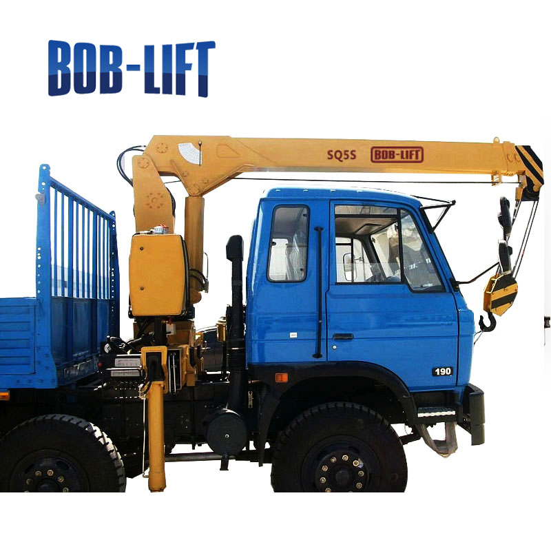8 ton truck crane mini 8 ton hydraulic telescopic boom truck boom crane