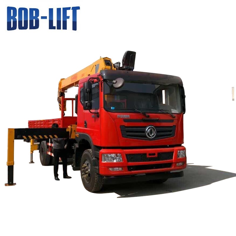 crane 12 ton hydraulic arm loader truck mounted crane