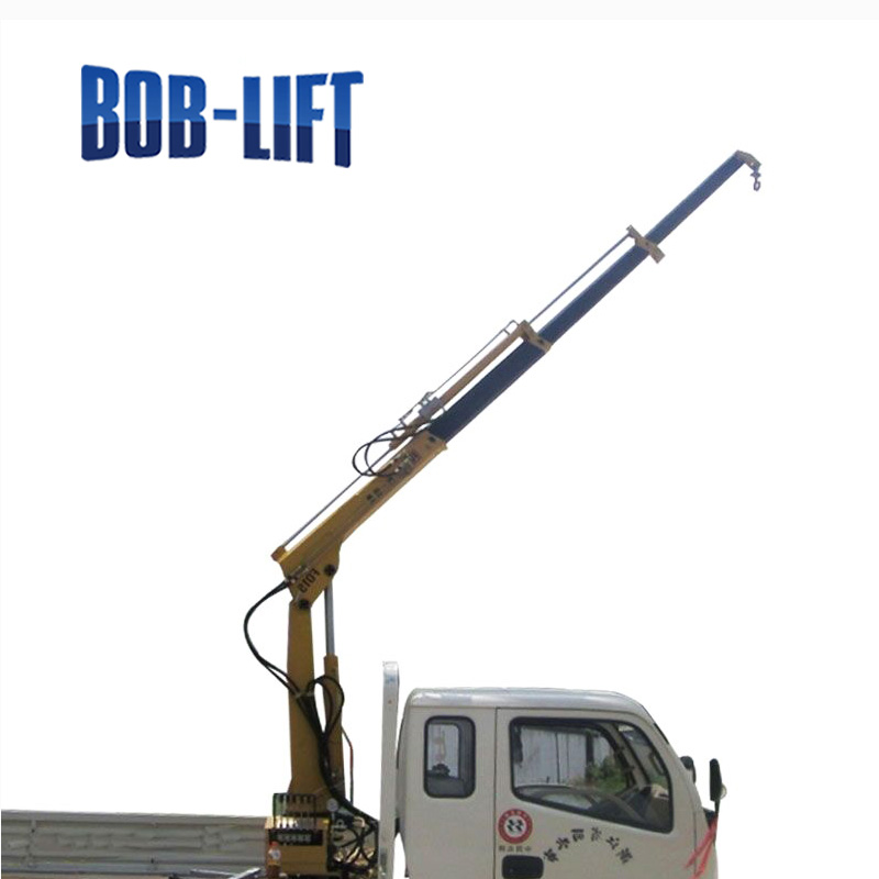Pickup truck crane for sale small hydraulic knuckle boom pickup crane 1 ton