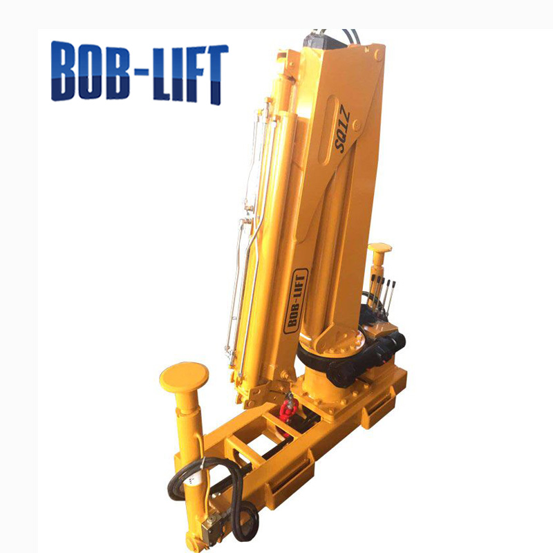 Mini boom truck mini hydraulic knuckle boom crane