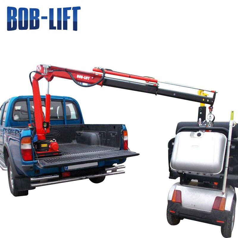 BOB-LIFT Small Pickup Truck Crane Hydraulic Pickup Truck Crane