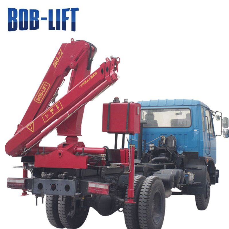 BOB-LIFT 3 ton Mobile Crane Truck Mounted Crane