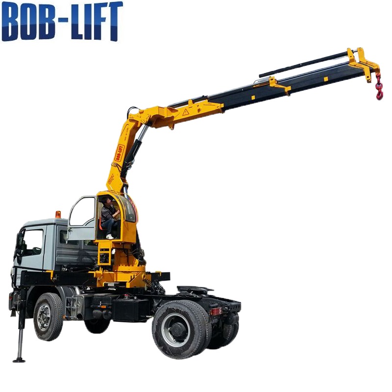 BOB-LIFT 16 ton knuckle boom truck mounted crane
