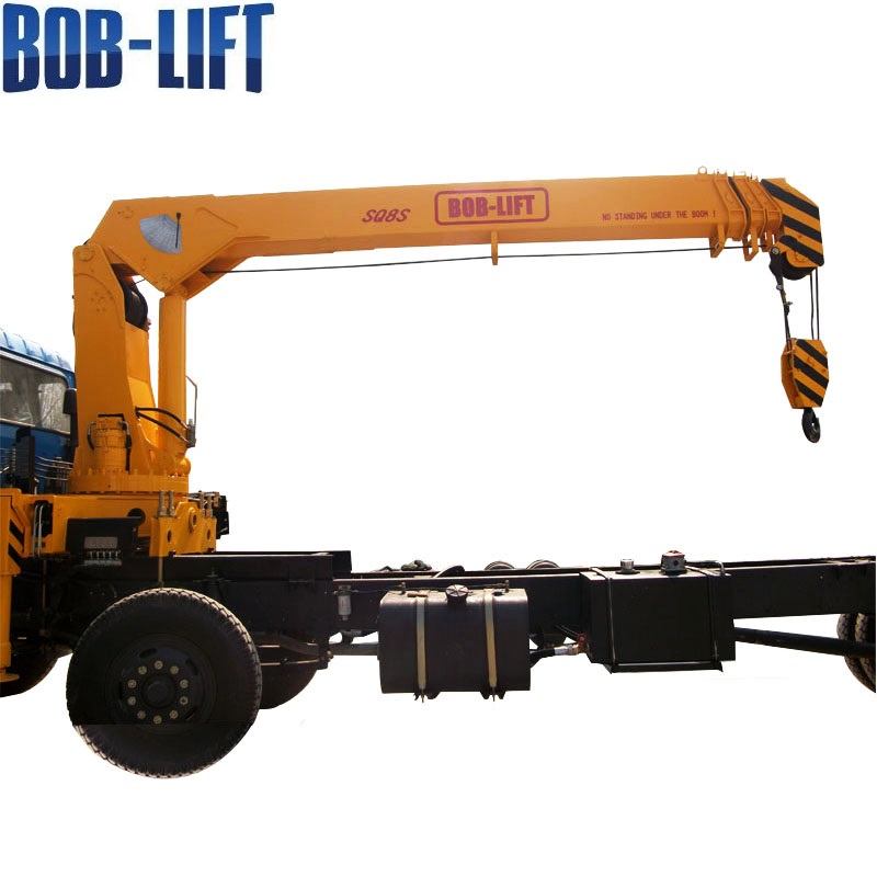 8 ton carry deck crane hydraulic mounted crane