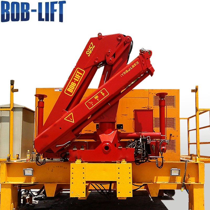 5 ton knuckle boom truck mounted crane