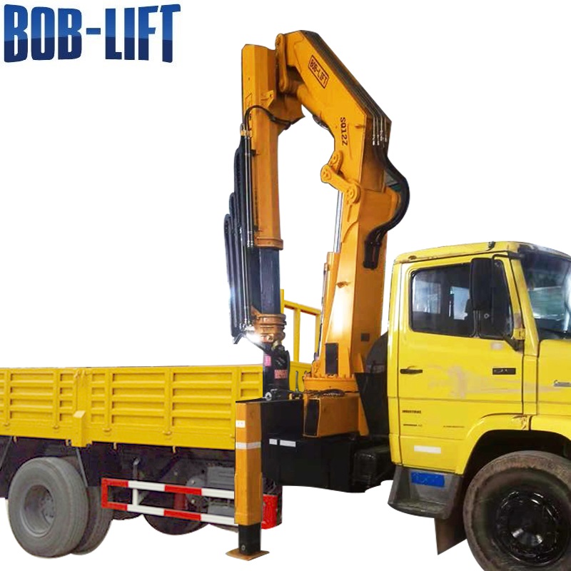 mobile hydraulic crane 12 ton truck-mounted crane
