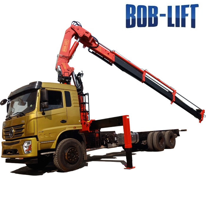 crane truck 12 ton Mobile Articulated Boom Crane