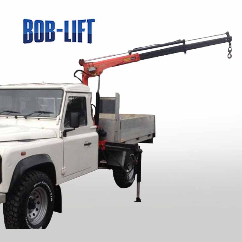 hydraulic pickup truck crane 300kg mini Hydraulic pickup crane